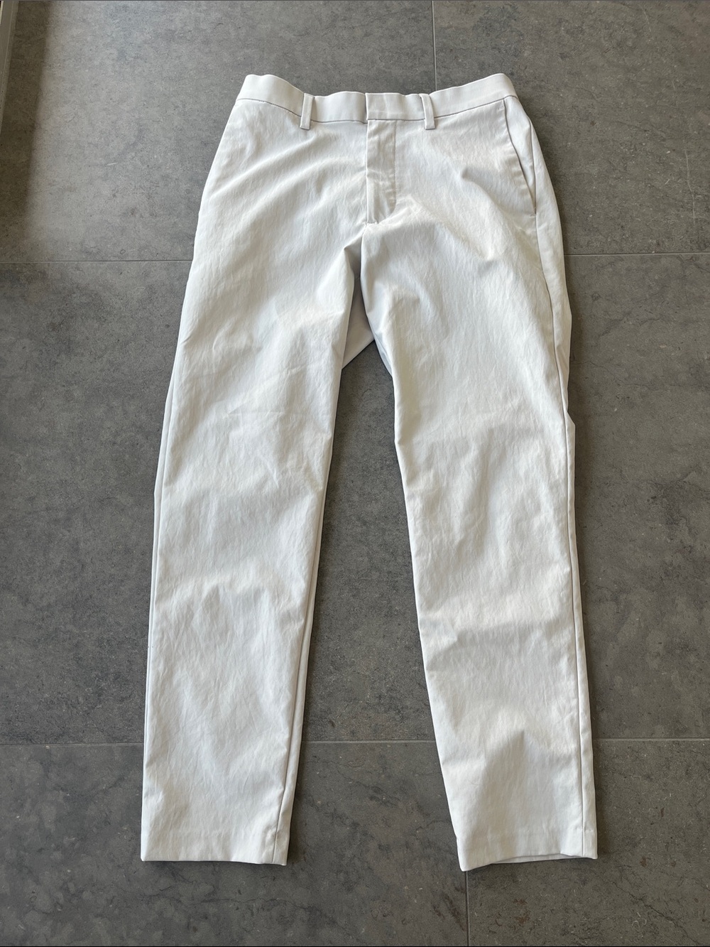 Banana Republic Crisp Stone Khaki Slim Dress Pants